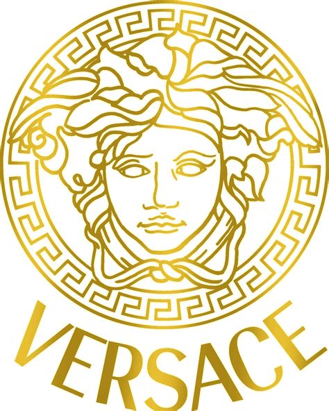 versace print png|Versace logo gold png.